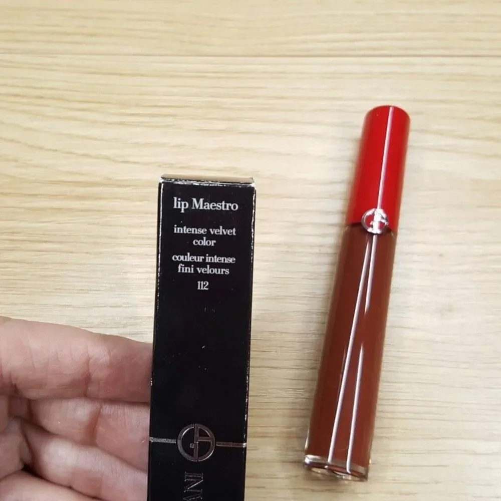 Giorgio Armani Lip Maestro Intense Velvet Color # 112 Seashore